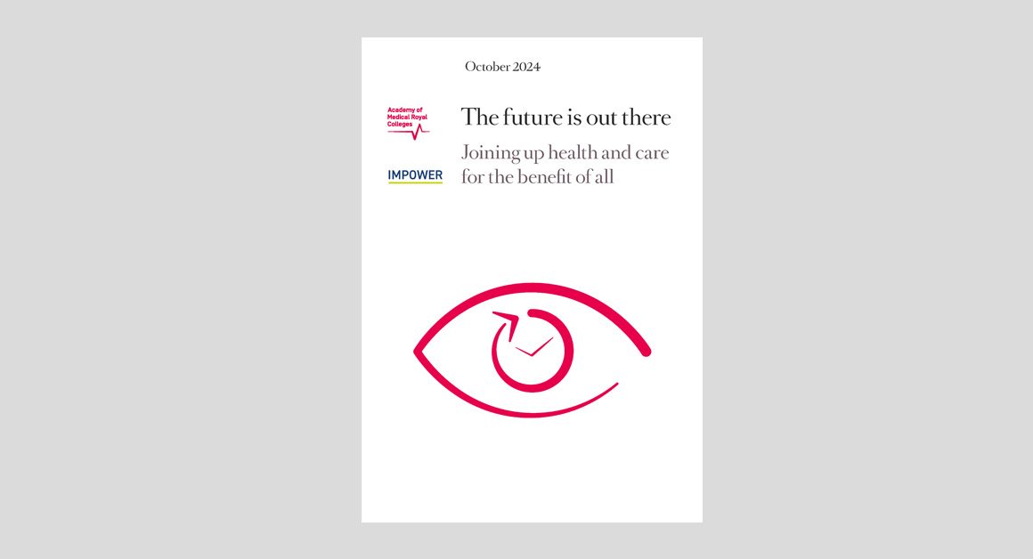 Academy of Medical Royal Colleges Report AoMRC ‘The Future is Out There: Joining up health and care for the benefit of all’