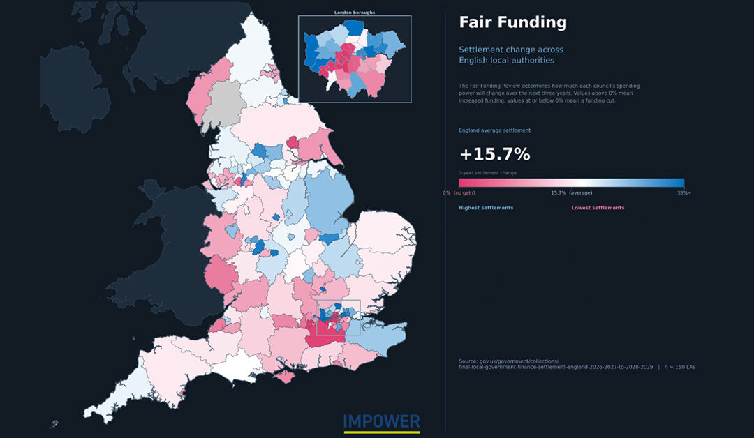 Local government funding fault lines – uncovering the council neighbours with the biggest variances in funding.