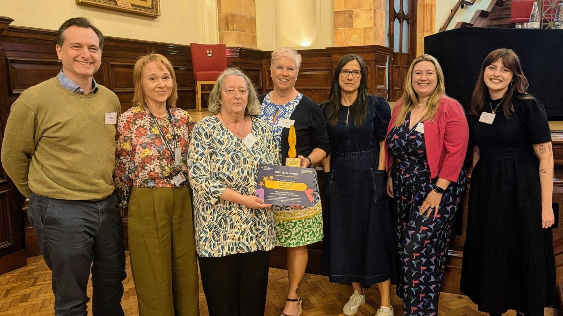 IMPOWER and Dorset Accepting Council for Disabled Children's SEND Award